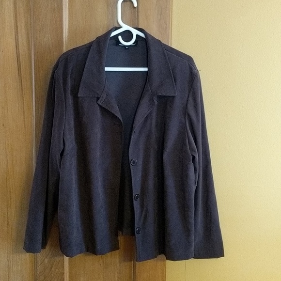 Briggs New York Jackets & Coats Brown Dress Jacket 3x Poshmark
